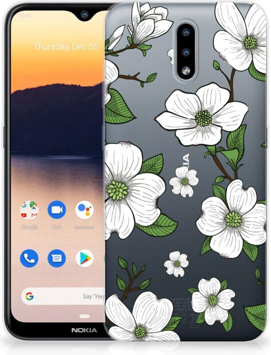 Nokia 2.3 TPU Case Dogwood Flowers