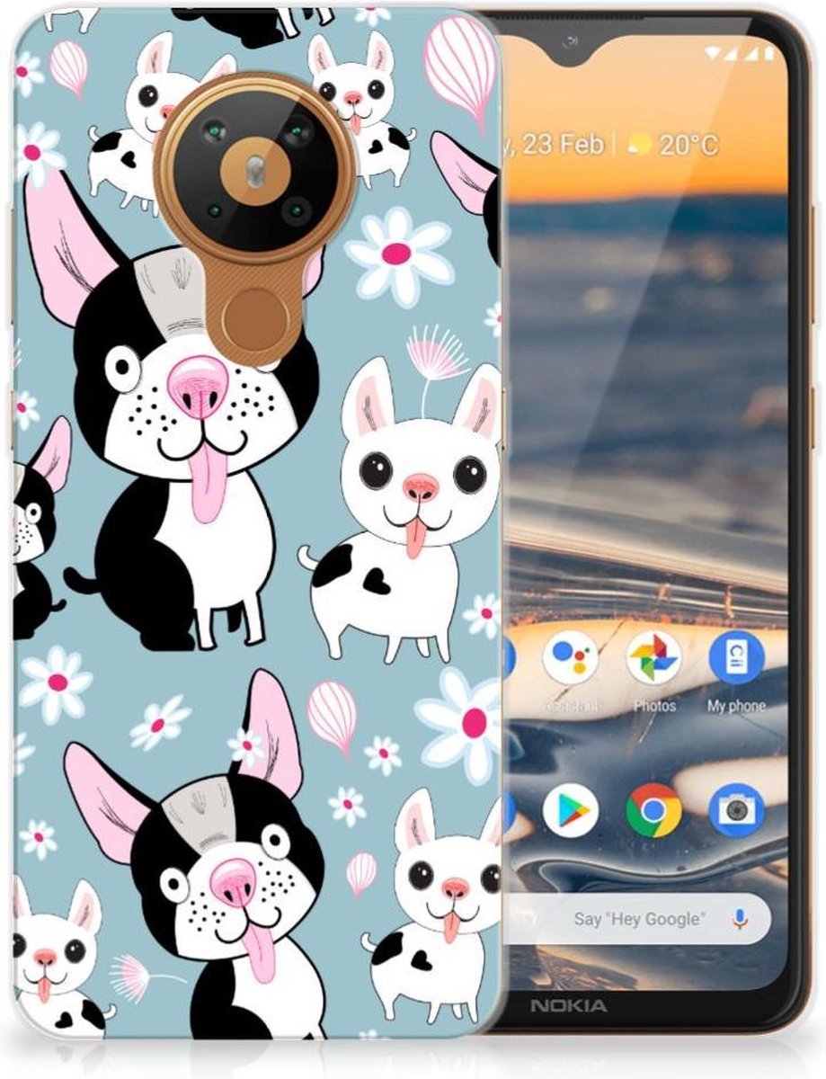 Nokia 5.3 TPU Hoesje Hondjes