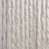 Rideau anti-mouches quenouille de Luxe - 125 x 230cm - Wit
