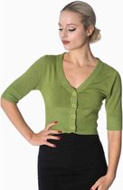 Dancing Days Cardigan -3XL- OVERLOAD Groen