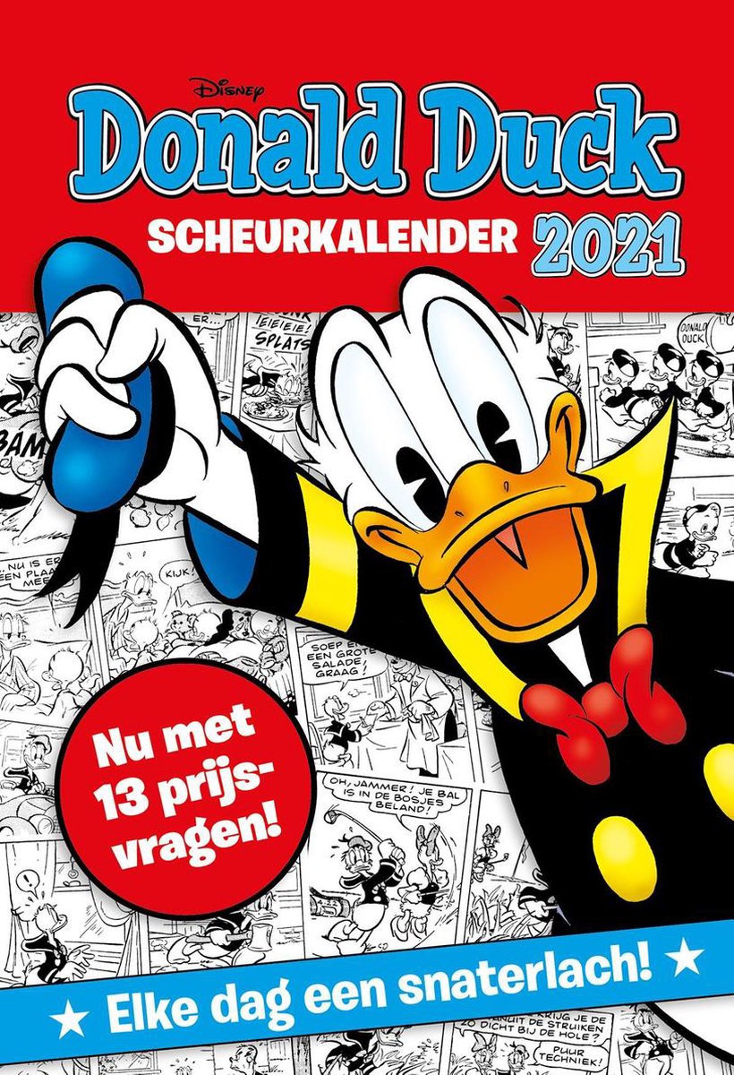 Donald Duck Scheurkalender 2021 - DPG Media