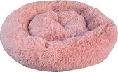 Napzzz Hondenmand Donutmand Fuzzle - Roze 80cm