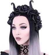 Restyle Haarband Maleficent fantasy Zwart