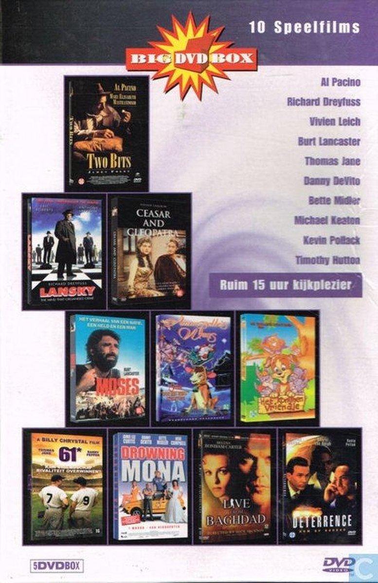 10 Speelfilms - Big DVD Box (Dvd) | Dvd's | bol.com