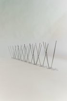 Vogelvrij Vogelpinnen - Duivenpinnen  - Kraaienpinnen - Meeuwenpinnen - Bird spikes (10 meter)