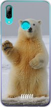 Huawei P Smart (2019) Hoesje Transparant TPU Case - Polar Bear #ffffff