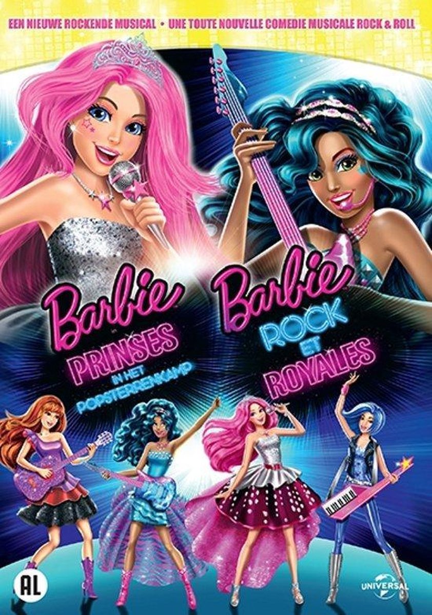 toeter Artefact kort Barbie - Prinses In Het Popsterrenkamp (Dvd) | Dvd's | bol.com