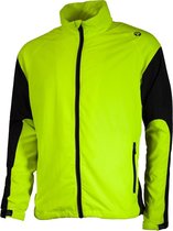 Rogelli Drummond Hardloopjack - Heren - Fluor, Zwart - Maat XL