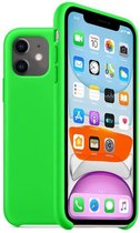 Smartphone hoesje | Telefoon hoesje | Antislip | Lichtgewicht | Bright green | iPhone 11