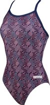 Arena - Arena W Kikko Light Drop Back One Piece navy-red