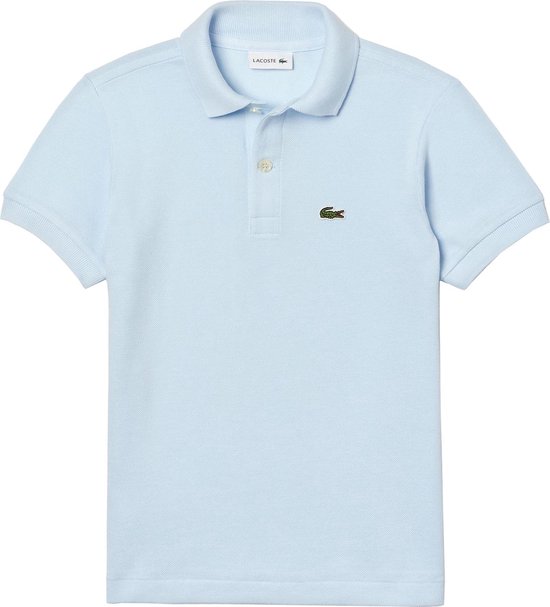 Lacoste Sportpolo - Maat 140  - Jongens - licht blauw