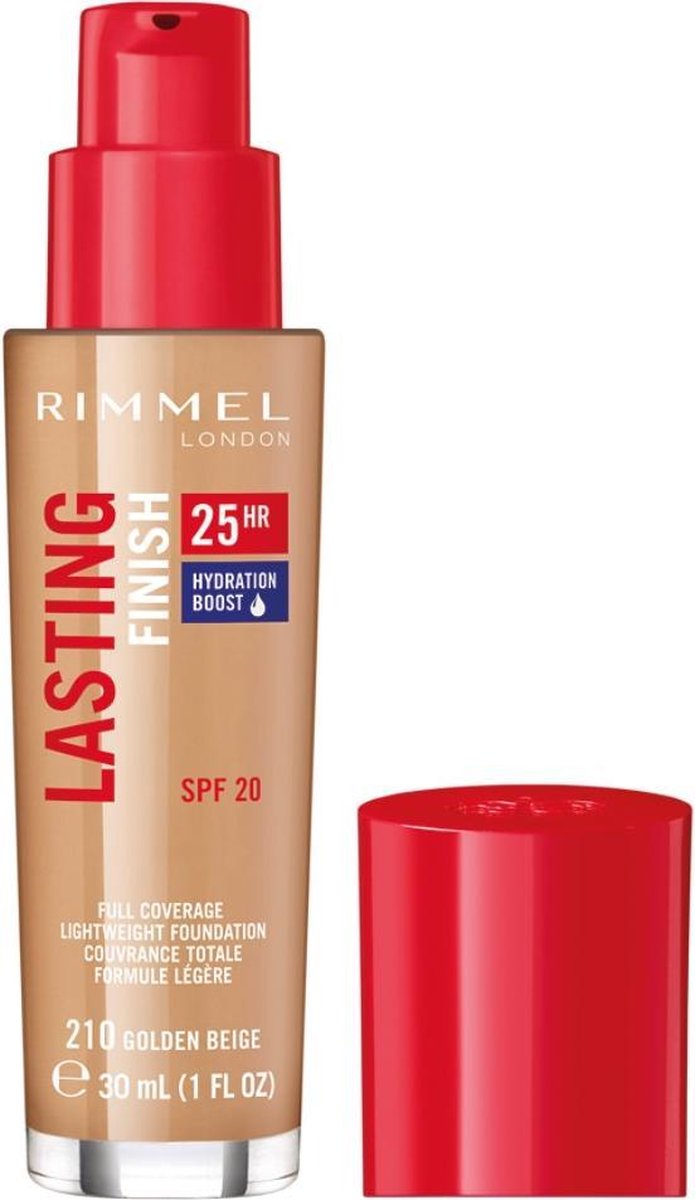 Rimmel Lasting Finish Foundation 210 Golden Beige