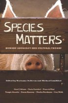 Species Matters