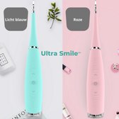 Ultra Smile - Tandsteen Verwijderaar électrique pour tartre - Nettoyant pour dents - Rose
