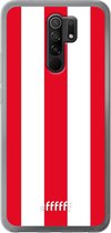 Xiaomi Redmi 9 Hoesje Transparant TPU Case - Sparta Rotterdam #ffffff