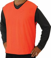 10 x Pirotti mesh trainingsovergooier / hesje - fluor oranje - maat: medium