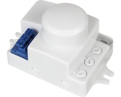 Microgolfbewegingssensor Maclean Energy MCE323 met instelbaar lichtintensiteitsniveau, verlichtingstijd en gevoeligheid / werkbereik