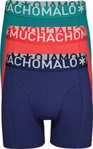 Muchachomalo Men 3-pack boxershort Solid maat M