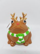 Pomme Pidou - Reindeer Freddy S - Beeld en spaarpot 2 in 1 - Kerst - 4 seizoenen