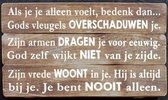 Tegel hartvorm 15x15cm  - Liefste oma