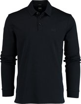 Hugo Boss polo lange mouw Pado navy