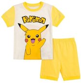 Pokémon shortama - Maat 140 - Pyjama - Pikachu - Kinderen - Slapen - Nachtkleding