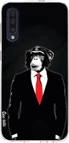 Casetastic Samsung Galaxy A50 (2019) Hoesje - Softcover Hoesje met Design - Domesticated Monkey Print
