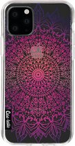 Casetastic Apple iPhone 11 Pro Hoesje - Softcover Hoesje met Design - Happy Mandala Print