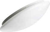 MEGAMAN - LED Plafondlamp - Badkamerlamp - Renzo - 11W - Aanpasbare Kleur - Rond - Mat Wit - Staal