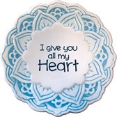 Porseleinen magneet "My Heart"