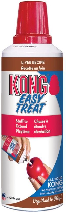 Kong Stuff'n Paste Hondensnack - Lever - Hondenkoekjes - 226 GR