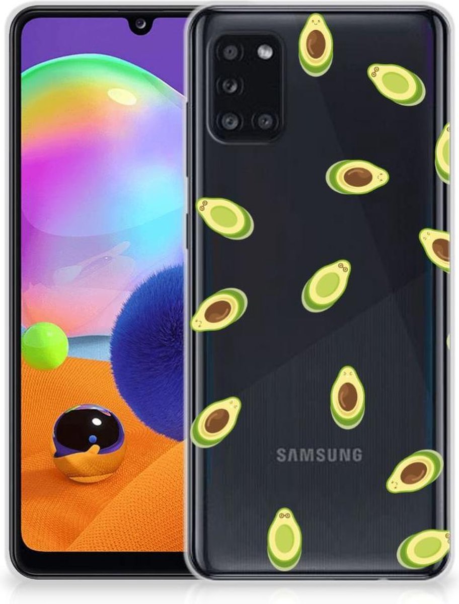 Samsung Galaxy A31 Siliconen Case Avocado