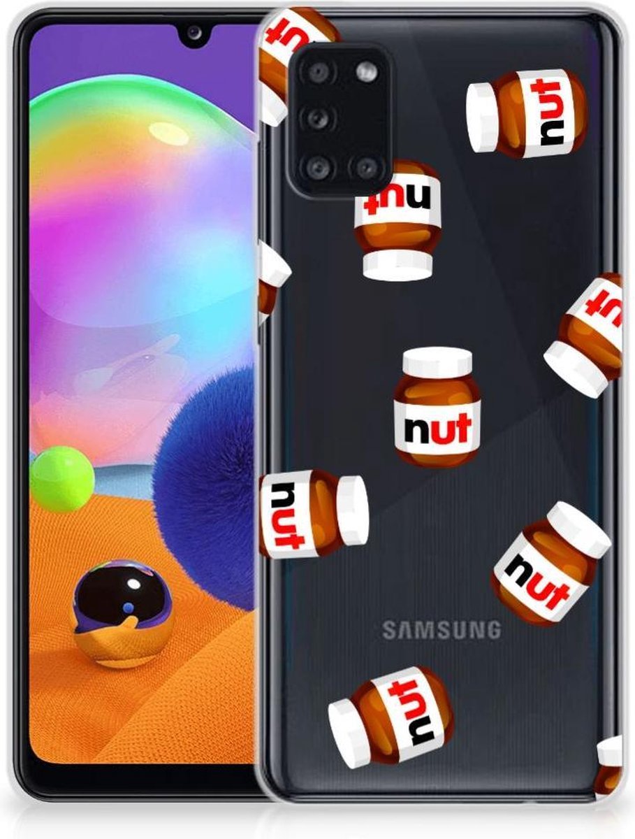 Samsung Galaxy A31 Siliconen Case Nut Jar