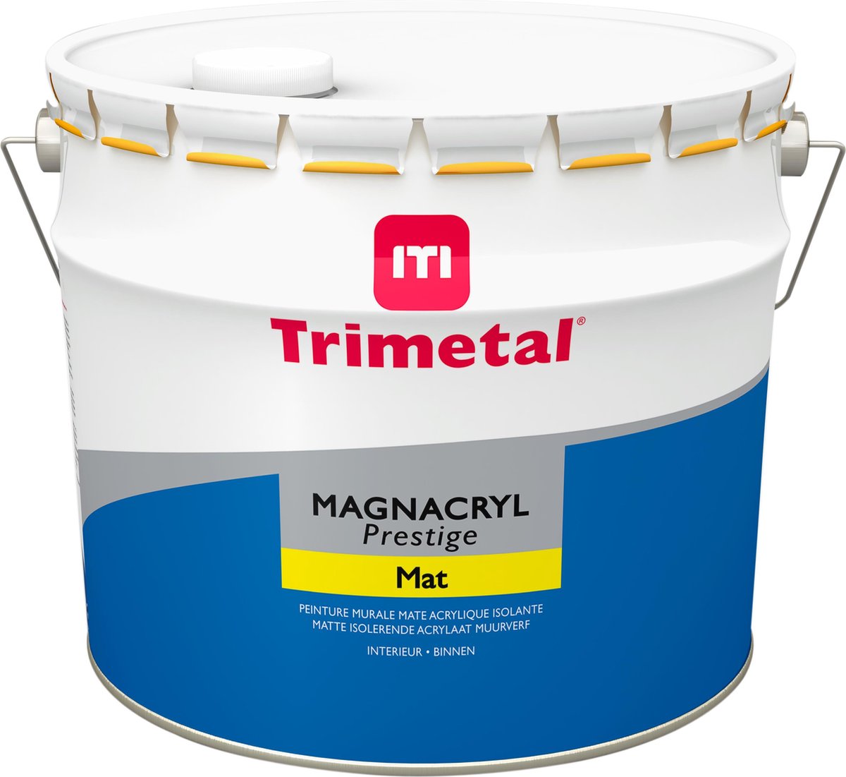 Trimetal Magnacryl Prestige Mat 5L Wit | bol.com