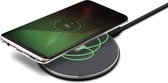 MyTech Wireless Charger I Oplader I Snelladen met een vermogen tot 10W I Gemakkelijk I Veilig opladen I Aluminium + ABS