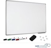 Sam Creative whiteboard Classic Series - Whiteboard - 60x90 - Met starter kit - Magnetisch