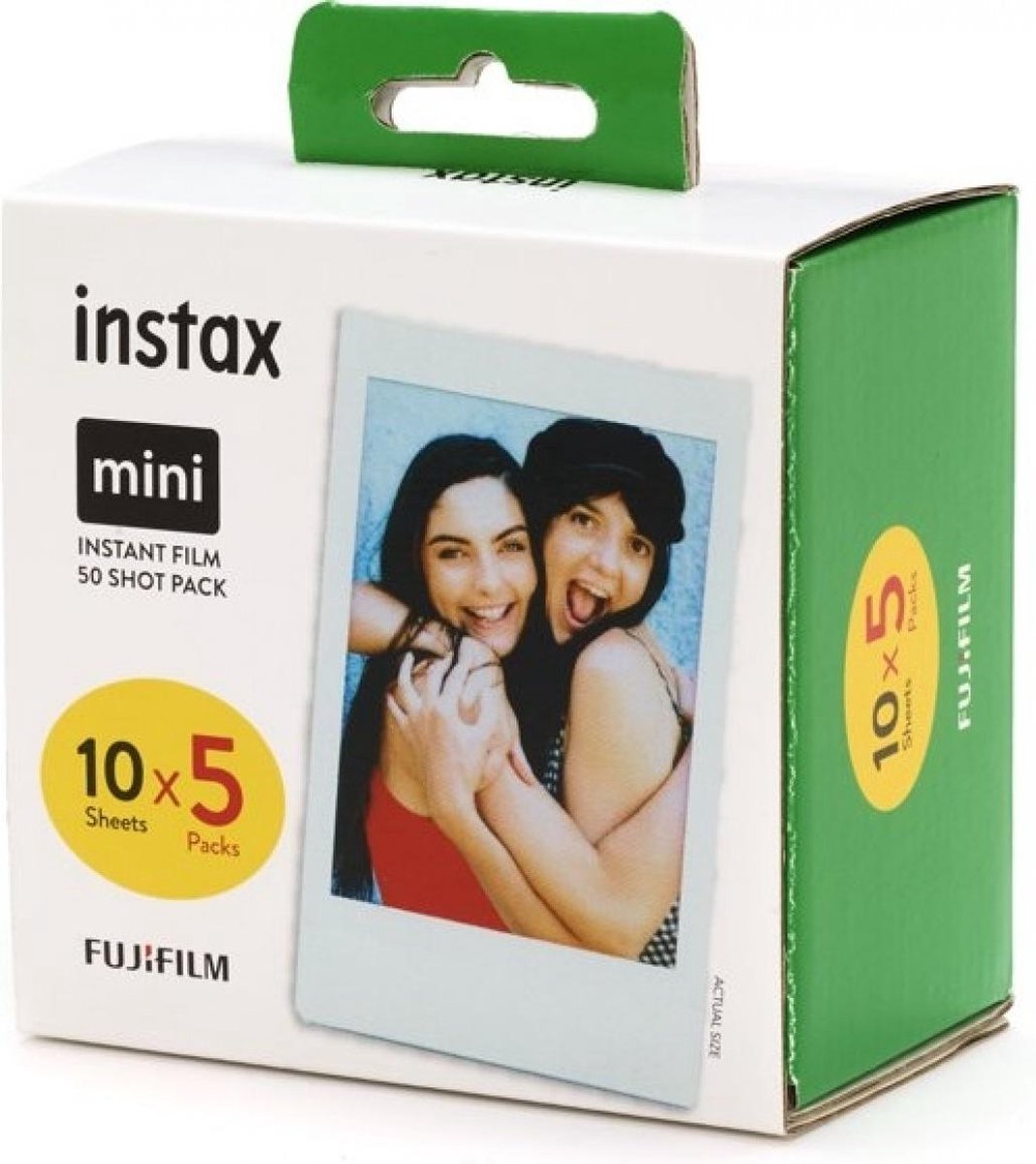 trimmen twijfel alledaags Fujifilm Instax Mini Film - 5 x 10 stuks | bol.com