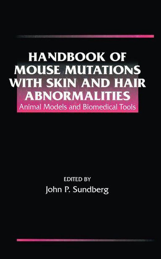 Handbook of Mouse Mutations with Skin and Hair Abnormalities - cover