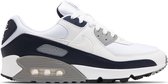 Nike Air Max 90 Heren Sneakers - White/White-Particle Grey-Obsidian - Maat 40.5
