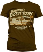Breaking Bad Dames Tshirt -XL- Heisenberg's Desert Tours Bruin