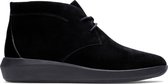 Clarks - Dames schoenen - Tawnia Lace - D - black suede - maat 7,5