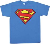 DC Comics Superman Heren Tshirt -XL- Shield Blauw