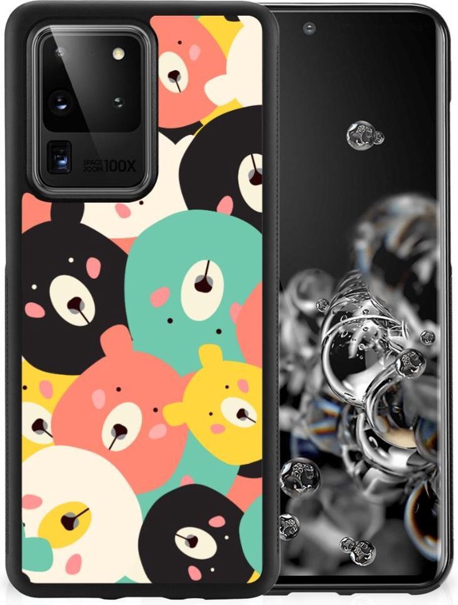 Samsung Galaxy S20 Ultra Bumper Hoesje Bears