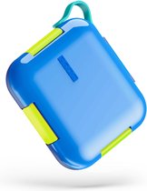 Zoku Neat Bento Lunchbox - Polypropyleen/Siliconen - Blauw