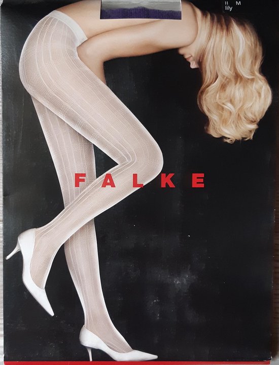 FALKE Twisted Story 20 DEN dames panty - black - Maat: