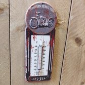 Thermometer Tuin Metaal "Legends Never Die" Shabby Vintage