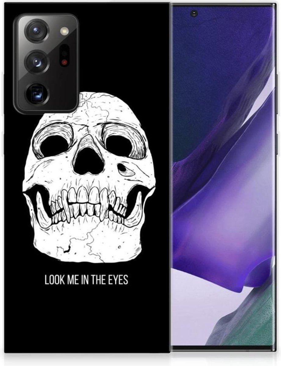 Silicone Back Case Samsung Galaxy Note20 Ultra Skull Eyes