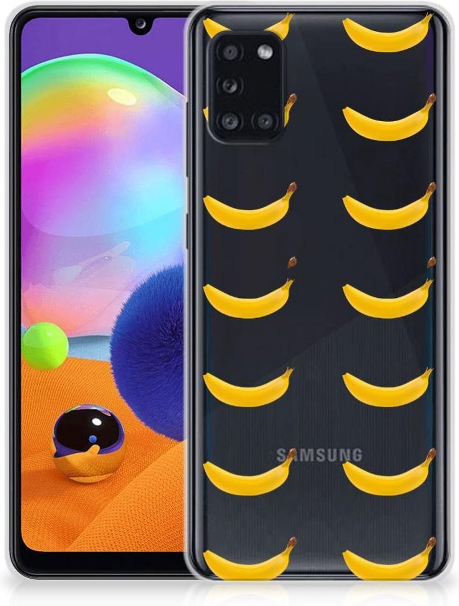 Samsung Galaxy A31 Siliconen Case Banana