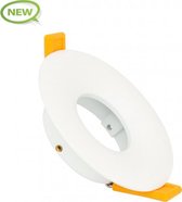 LED Spot Star Zwart Rond Kantelbaar 5W 450lm 60D - 840 Koel Wit | 85mm - IP54 - Dimbaar.