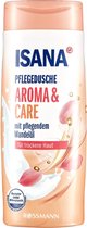ISANA Douche Aroma & Care - met voedende amandelolie - voor de droge huid (300 ml)